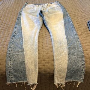 Levi’s Two-Tone Button Jeans